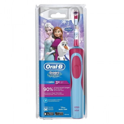 Ηλεκτρική παιδική οδοντόβουρτσα Oral-B Stages Power Disney Frozen 3+